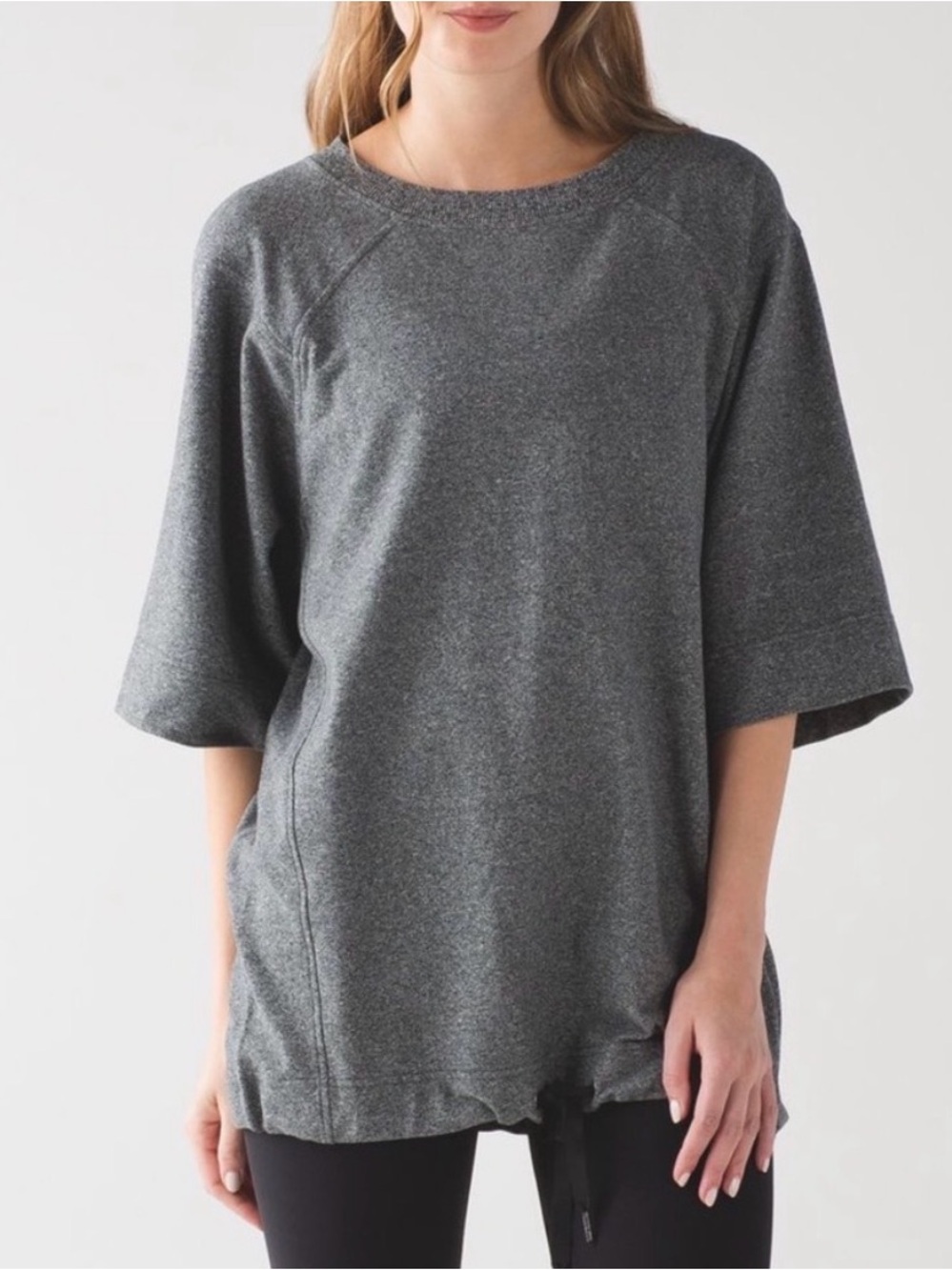 Lululemon split short sleeve shirt oversized boxy